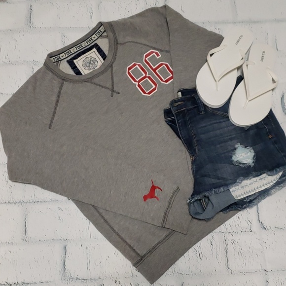 PINK Victoria's Secret Tops - Pink sweatshirt